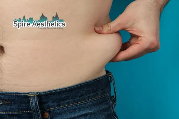 Why do we get love handles Chester and how can we minimise them?