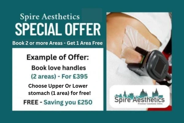 Fat Freezing Promotion Chester from Spire Aesthetics - Book Today!