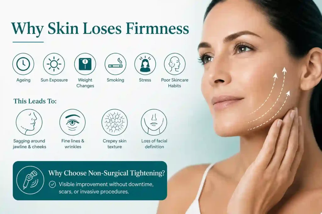 What Makes Skin Lose Firmness and Why Do People Seek Non-Surgical Tightening Chester?